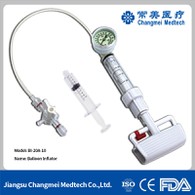 Balloon inflation syringe